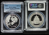 2004 10 Yn Panda Silver PAN-382A MS69
