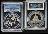 2007 10 Yn Panda Silver PAN-432A MS69
