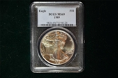1989 $1 Silver Eagle MS69