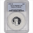 1999-W $25 Statue of Liberty PR69DCAM