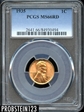 1935 1C MS66RD