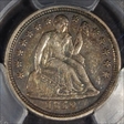1852-O 10C XF40