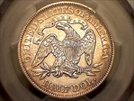 1866 50C Motto XF45