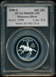 1999-S 25C Delaware Silver PR69DCAM