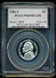 1986-S 5C PR69DCAM