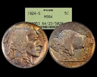 1924-S 5C MS64