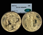 1917-S 10C MS66FB