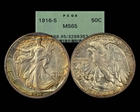 1916-S 50C MS65