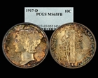 1917-D 10C MS65FB