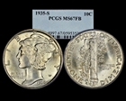 1935-S 10C MS67FB