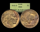 1915-D 5C MS65