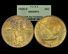1928-D 25C MS64FH