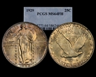 1929 25C MS64FH