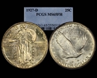 1927-D 25C MS65FH