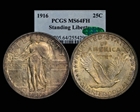 1916 25C Standing Liberty MS64FH
