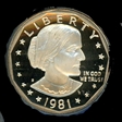 1981-S SBA$1 Type 1 PR70DCAM