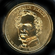 2010-D $1 Franklin Pierce Position A - First Day of Issue MS66