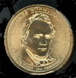 2010-P $1 James Buchanan  First Day of Issue - Position A MS67