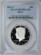 2011-S 50C Silver PR70DCAM
