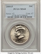 2000-P 50C MS68