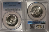 2017-P 50C MS67