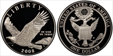 2008-P $1 Bald Eagle PR70DCAM