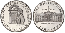 1992-W $1 White House PR67DCAM