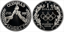 1988-S $1 Olympic PR69DCAM