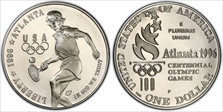 1996-P $1 Tennis PR69DCAM
