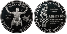 1996-P $1 Paralympic PR68DCAM