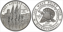 2002-W $1 West Point PR70DCAM