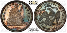 1891 25C PR65
