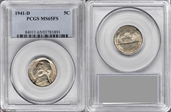 1941-D 5C MS65FS