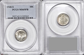 1940-S 10C MS65FB