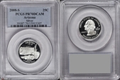 2008-S 25C Arizona Silver PR70DCAM