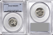 1974-D 5C MS62FS
