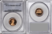 1985-S 1C PR68DCAM