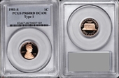 1981-S 1C Type 1 PR68DCAM