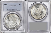 1883 $1 MS65