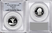 2007-S 25C Montana Silver PR70DCAM