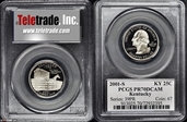 2001-S 25C Kentucky PR70DCAM