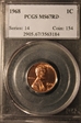 1968 1C MS67RD