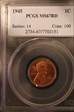 1945 1C MS67RD