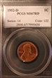 1952-D 1C MS67RD