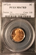 1972-S 1C MS67RD