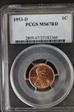 1953-D 1C MS67RD
