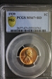 1939 1C MS67+ RD