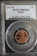 2012-D 1C Shield MS67RD