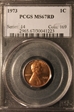 1973 1C MS67RD