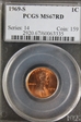 1969-S 1C MS67RD